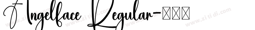 Angelface Regular字体转换